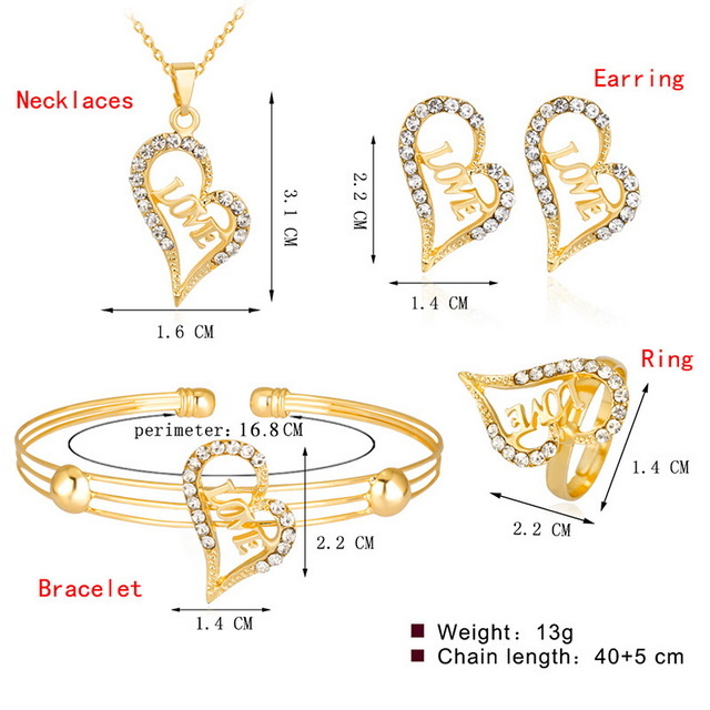4 Piece jewelry sets  2022-5-16-019